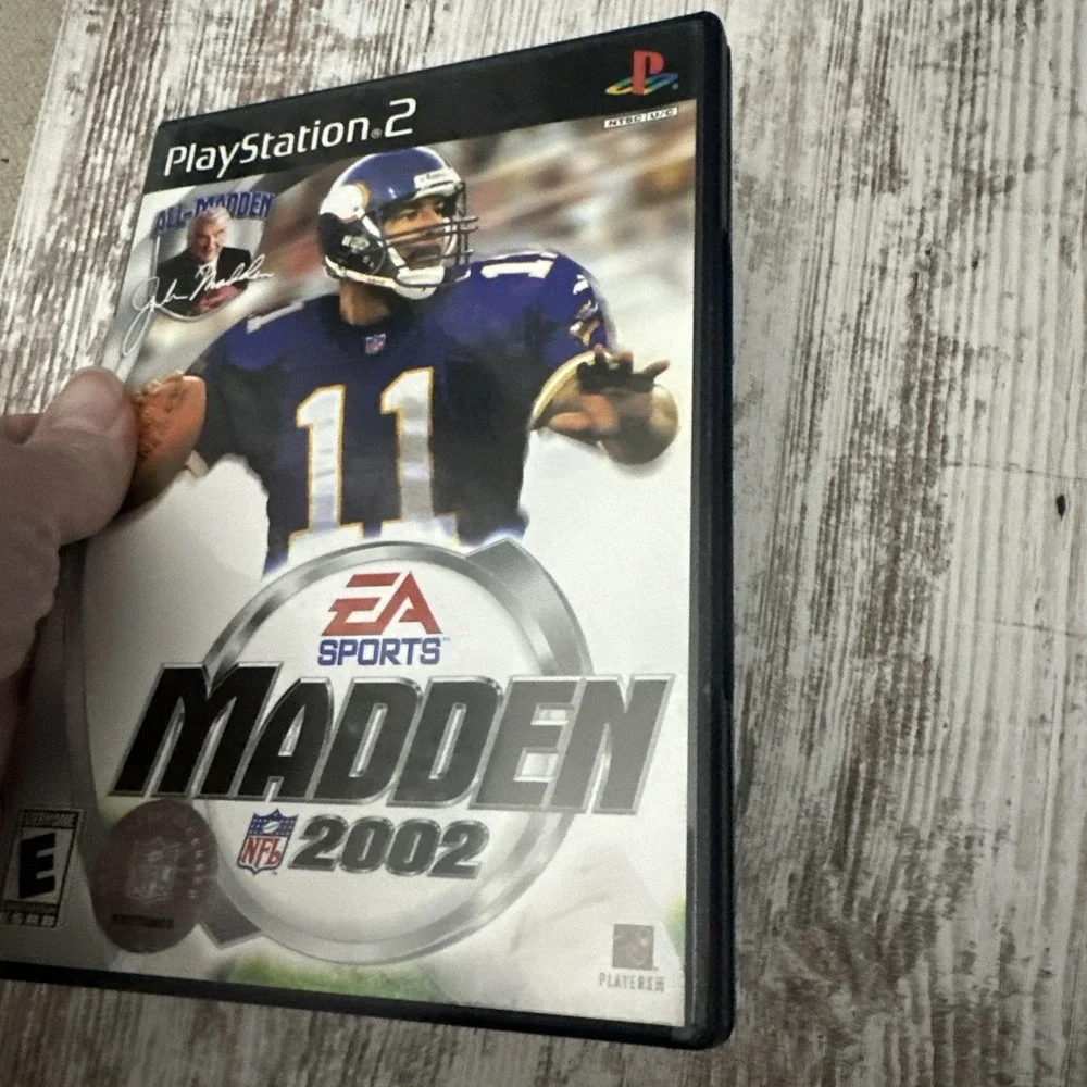 Madden NFL 2002 (PS2, 2001) PlayStation 2 With Manual